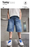 Children's Clothing Boy's Denim Shorts Children's Summer Pants  New Summer Middle Pants Korean Style Fifth Pants Thin Fashion