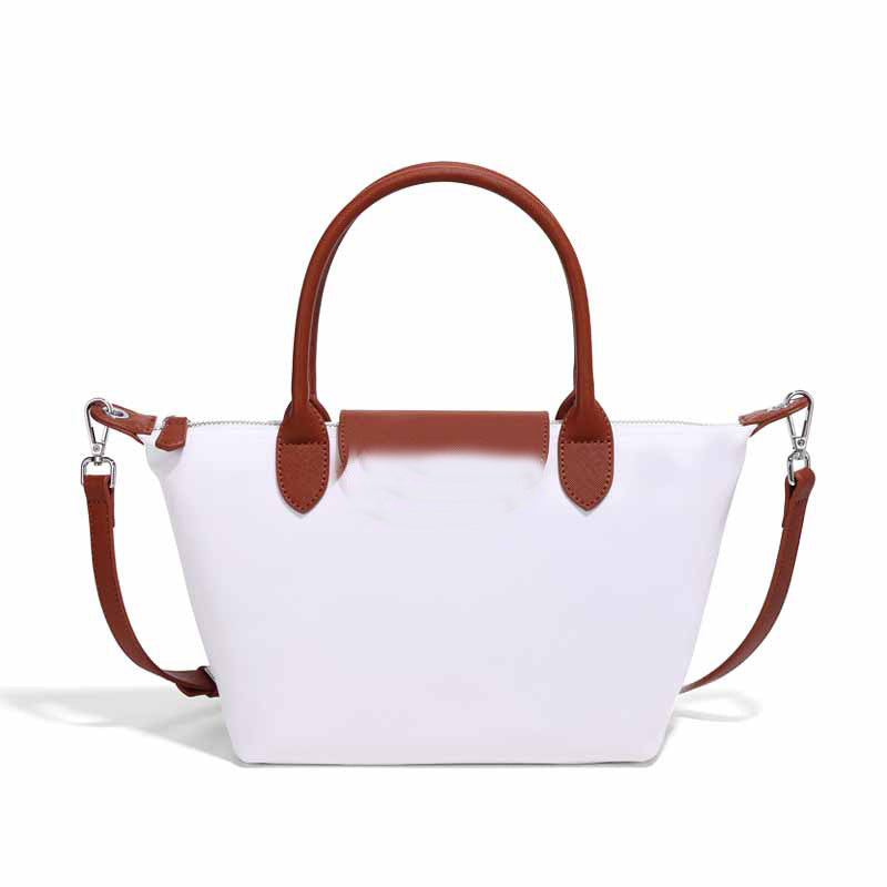 2025 popular new dumpling bag nylon waterproof and lightweight handbag commuter women's bag large capacity versatile shoulder messenger bag