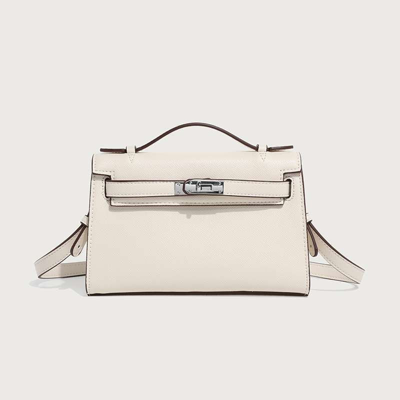 GOOSUDU 2025 New fashionable Kelly bag commuting simple and fashionable classic versatile single shoulder oblique span women's bag hand carry high sense