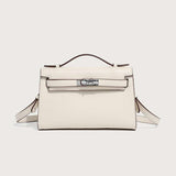 GOOSUDU 2025 New fashionable Kelly bag commuting simple and fashionable classic versatile single shoulder oblique span women's bag hand carry high sense