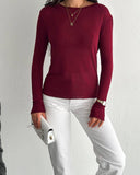 Popular trade ins wind  spring clothing thin skin-permeable lazy vacation wind long-sleeved sweater women's knitted sweater