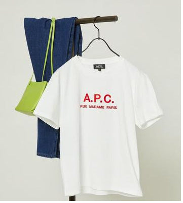 GOOSUDU New Hot Selling Japanese and Korean AP Electric Embroidery Embroidery English Logo Pattern Pure Cotton Loose T-shirt Men and Women Couple's Shirts