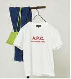 GOOSUDU New Hot Selling Japanese and Korean AP Electric Embroidery Embroidery English Logo Pattern Pure Cotton Loose T-shirt Men and Women Couple's Shirts