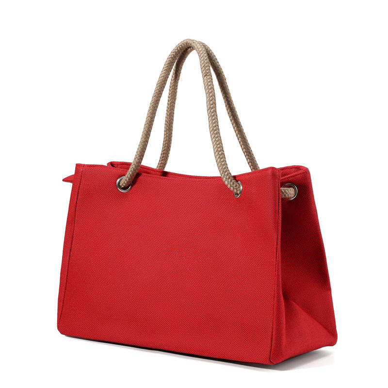 GOOSUDU Spring New Large Capacity Bag Women's Versatile Handheld Shoulder Bag Casual Fashion Commuter Tote Bag