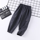 New Children's Pants Spring and Autumn Summer Boys' Girls' Casual Pants Children's Overalls Children Children's Anti-Mosquito Trousers