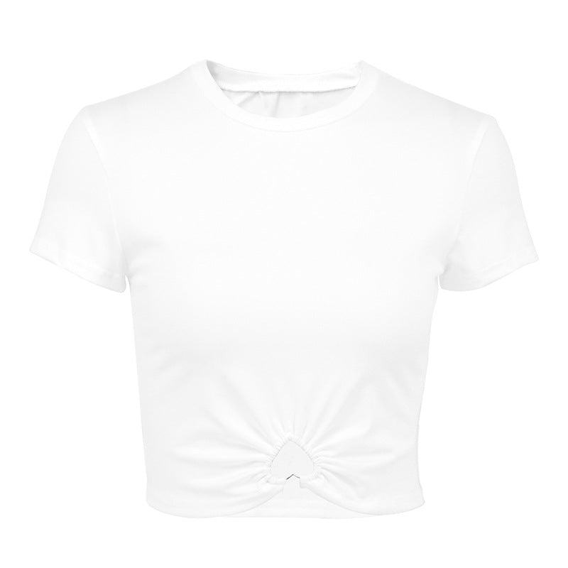 GOOSUDU 2025 AC360 Pure Desire Short School Top Spice Girl Slim popular Summer New Short Sleeve T-Shirt Women's n ins