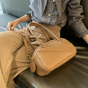 GOOSUDU 2025 Autumn and winter new portable shoulder oblique span toast bag daily simple fashion high sense Boston bag
