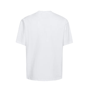 2025 27174 2025n Street 2025 Summer Trend Garbled Figure High Sense Small Collar Design Men's Loose Short Sleeve T-Shirt