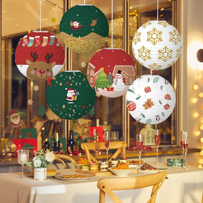 Christmas Decorations Festival Lantern Christmas Ornaments New Year Gifts Santa Xmas Decor Adornos Para Arbol De Navidad
