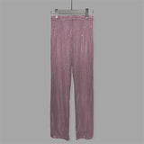 Glitter Silver Party Two Piece Pants Set Women Club Night Outfits Fashion Sparkly Blazer Matching Sets Femme Tracksuit
