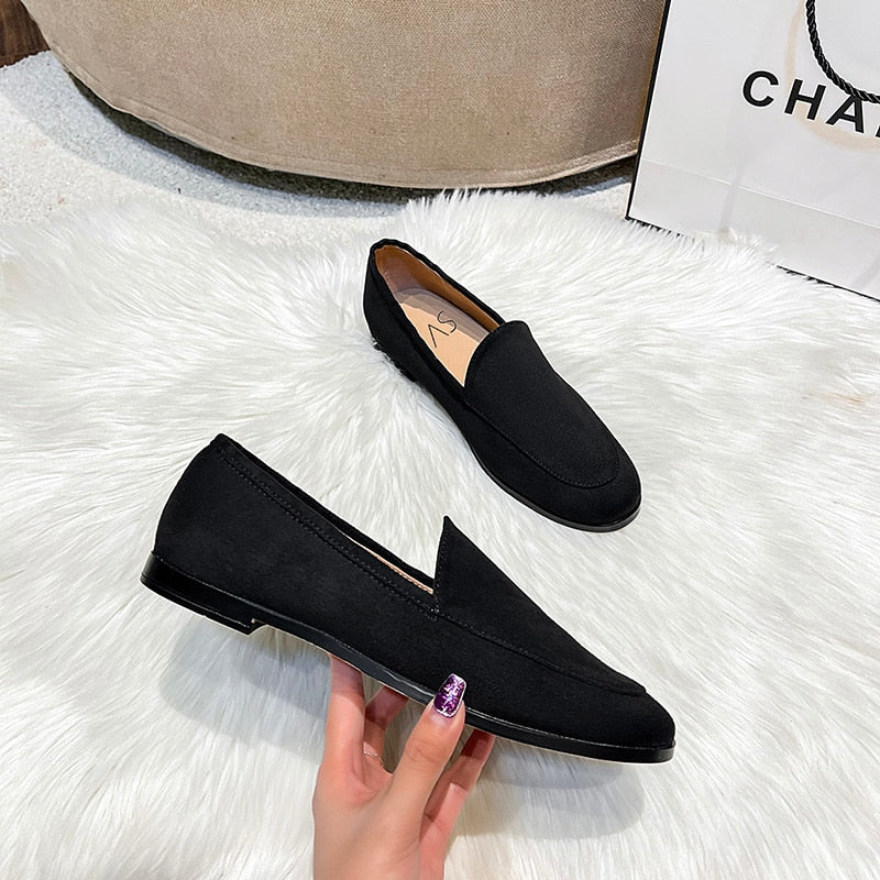 woloong  Half Slippers Women Summer Wear Muller Shoes New Flat Sandals Loafers Shoes