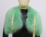 European Version Winter New Light Luxury All-match Big Fur Collar Loose Women's Long-Sleeved Bread Korean Version Down Jack