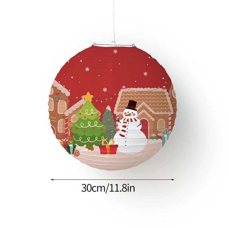 Christmas Decorations Festival Lantern Christmas Ornaments New Year Gifts Santa Xmas Decor Adornos Para Arbol De Navidad
