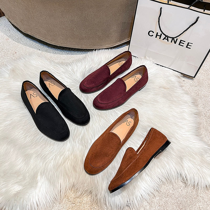 woloong  Half Slippers Women Summer Wear Muller Shoes New Flat Sandals Loafers Shoes