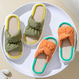 woloong  New Women Slippers Thick Bottom Mix Color Summer Shoes Woman Fashion Comfortable Shoes Couple Footwear Size 36-45
