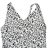 Elegant Deep V Neck Backless Slim Evening Long Dress Women Sexy Leopard Print Slip Maxi Dress Party Clubwear new