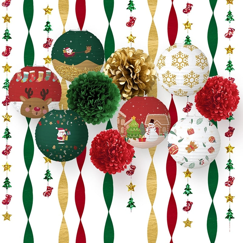 Christmas Decorations Festival Lantern Christmas Ornaments New Year Gifts Santa Xmas Decor Adornos Para Arbol De Navidad