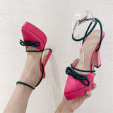 Summer New Sexy Party Women Sandals Platform High Heels Ballroom Fashion Shoes For Woman Ankle Strap Prom Sandals Ladies