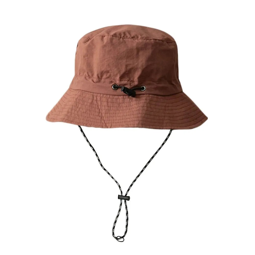 Sun Protection Waterproof Bucket Hat Summer Camping Hiking Cap Anti-UV Sun Hat Mountaineering Caps Panama Hat New Fashion