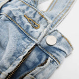 Vintage Denim Overalls for Women Baggy Jeans Spring Summer Casual Jumpsuits High Waist Straight Trousers Cargo Pants Female