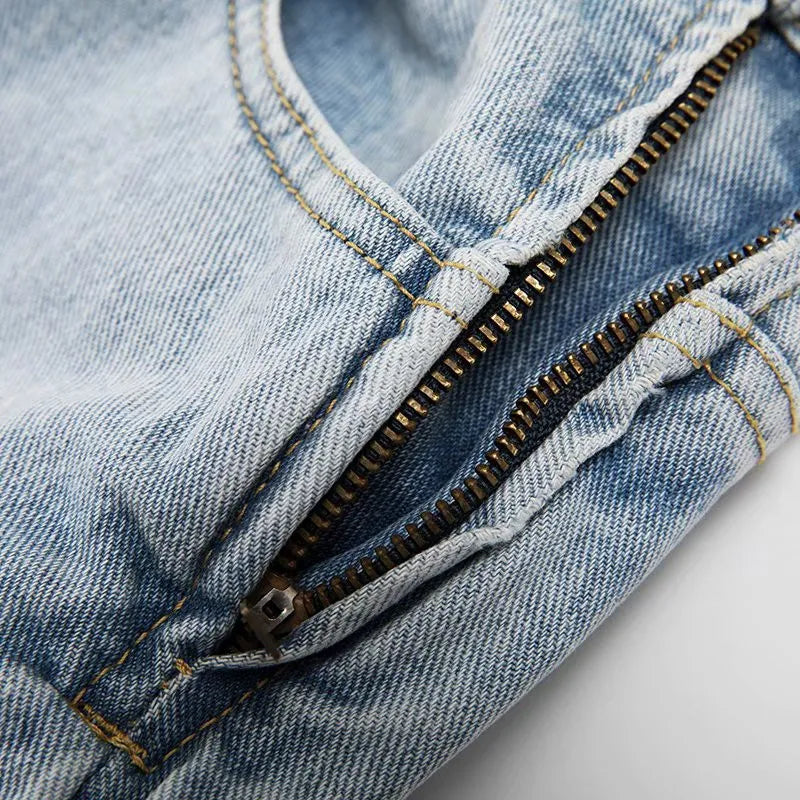 Vintage Denim Overalls for Women Baggy Jeans Spring Summer Casual Jumpsuits High Waist Straight Trousers Cargo Pants Female