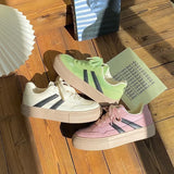 Vintage Womens Canvas Shoes Low-top Spring and Autumn New Fashion Sports Sneakers Trainers Breathable Ladies Footwear