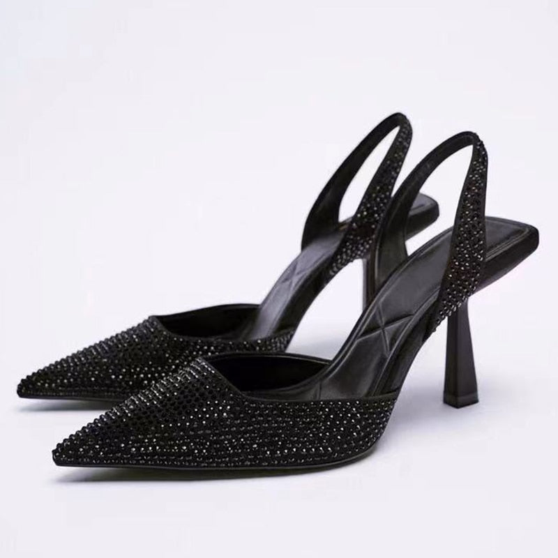 woloong  Women High Heel Fashion New Sandals Party Stiletto Women's Shoes Casual Sexy Sandals Ladies Shoes Footwear Zapatillas