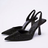 woloong  Women High Heel Fashion New Sandals Party Stiletto Women's Shoes Casual Sexy Sandals Ladies Shoes Footwear Zapatillas