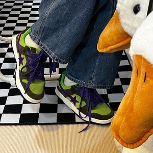 Y2k Star Shoes Women Harajuku Flats Running Casual Sneakers Sports Fashion Autumn Korean Designer Green Shoe New In