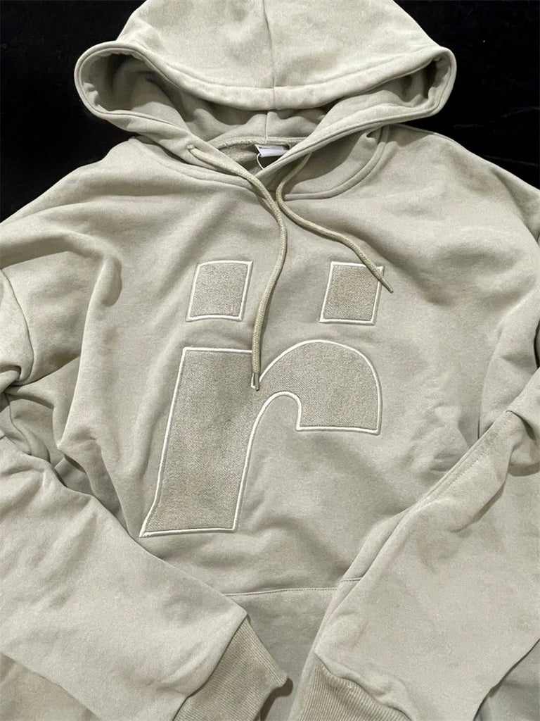 Streetwear Hoodies Women Casual Loose Sweatshirts Woman Harajuku Hip Hop Long Sleeve Cotton Grey Pullover Autumn Winter New