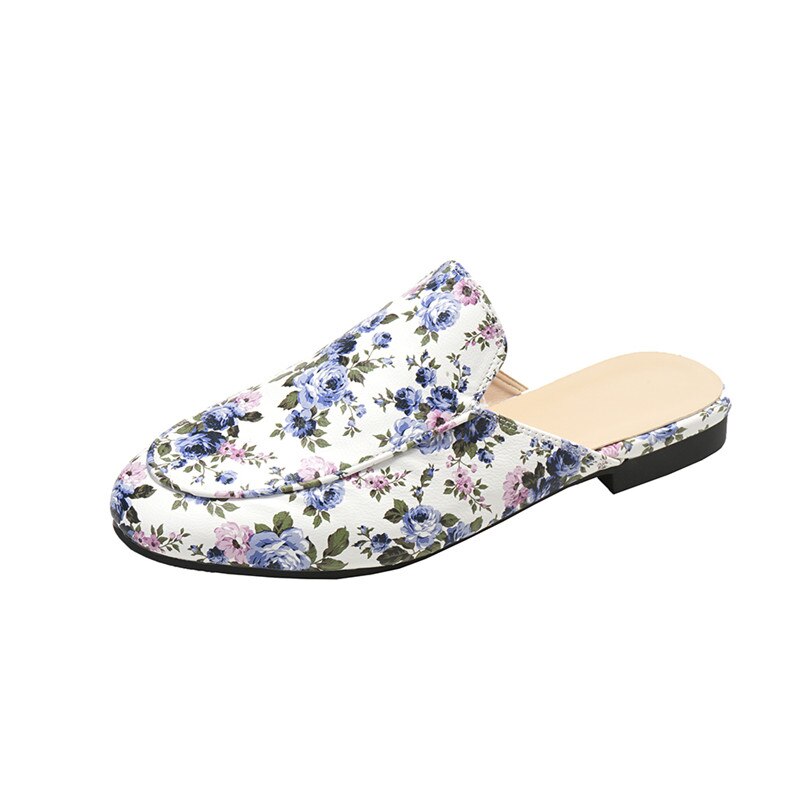 woloong  Half Slippers Women Summer Wear Muller Shoes  New Flat Sandals