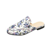 woloong  Half Slippers Women Summer Wear Muller Shoes  New Flat Sandals