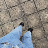 Vintage Denim Overalls for Women Baggy Jeans Spring Summer Casual Jumpsuits High Waist Straight Trousers Cargo Pants Female