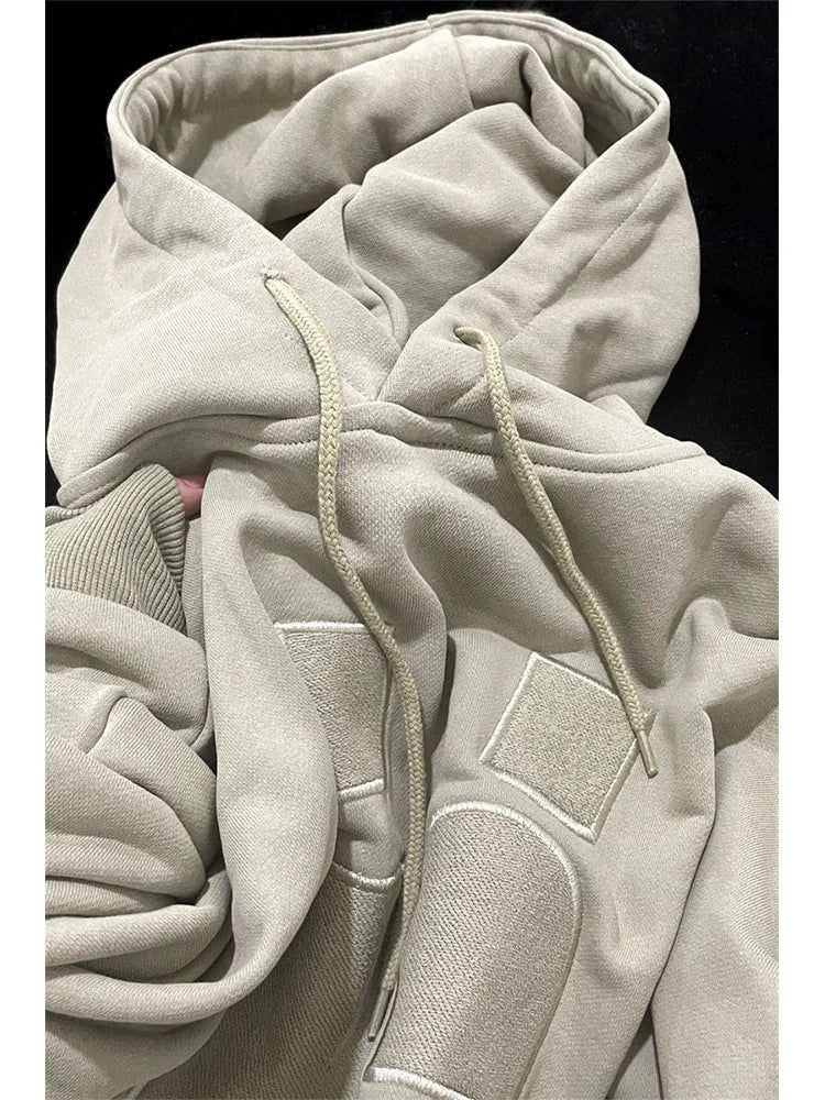 Streetwear Hoodies Women Casual Loose Sweatshirts Woman Harajuku Hip Hop Long Sleeve Cotton Grey Pullover Autumn Winter New