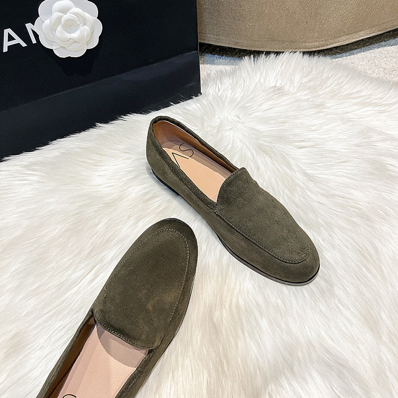 woloong  Half Slippers Women Summer Wear Muller Shoes New Flat Sandals Loafers Shoes