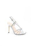 goosudu Tris Diamante Buckle Heeled Sandals
