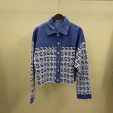 Women's Jackets Sandro Woman's Cropped Denim Coatigan | Size S-L