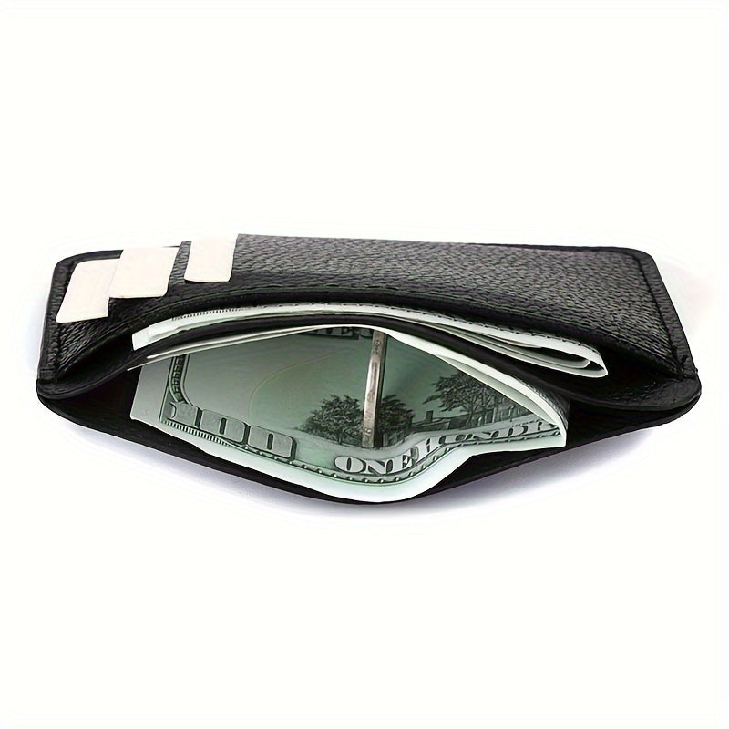 Ultra-Thin Credit Card Holder, Minimalist PU Leather Coin Purse, Women's Multi Card Slots Wallet Unisex Bag For Daily Use
