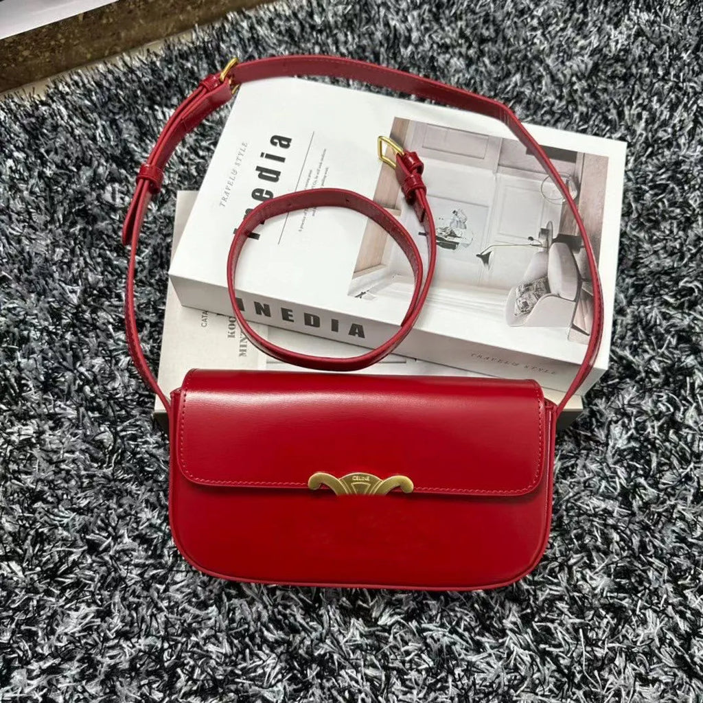 designer purse triomphes bag shoulder bag backpack designer luxury bag leather printing designer purse saddle bag