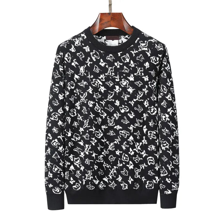 Mens Womens Designers Sweaters Luxurious Pullover Thickened Classic plaid printing warm Men Hoodie Long Sleeve jumper Sweatshirt Winter Clothes M-3XL