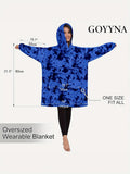 Cozy Wearable Blanket Hoodie - Soft, Warm, and Oversized Sweatshirt with Blanket Sleeves, Perfect for Relaxation, Gift for Women, and Home Lounging