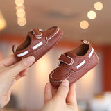 First Walker Shoes, Lightweight Hook And Loop Fastener Shoes For Baby Boys Toddler Infant Newborn Kids