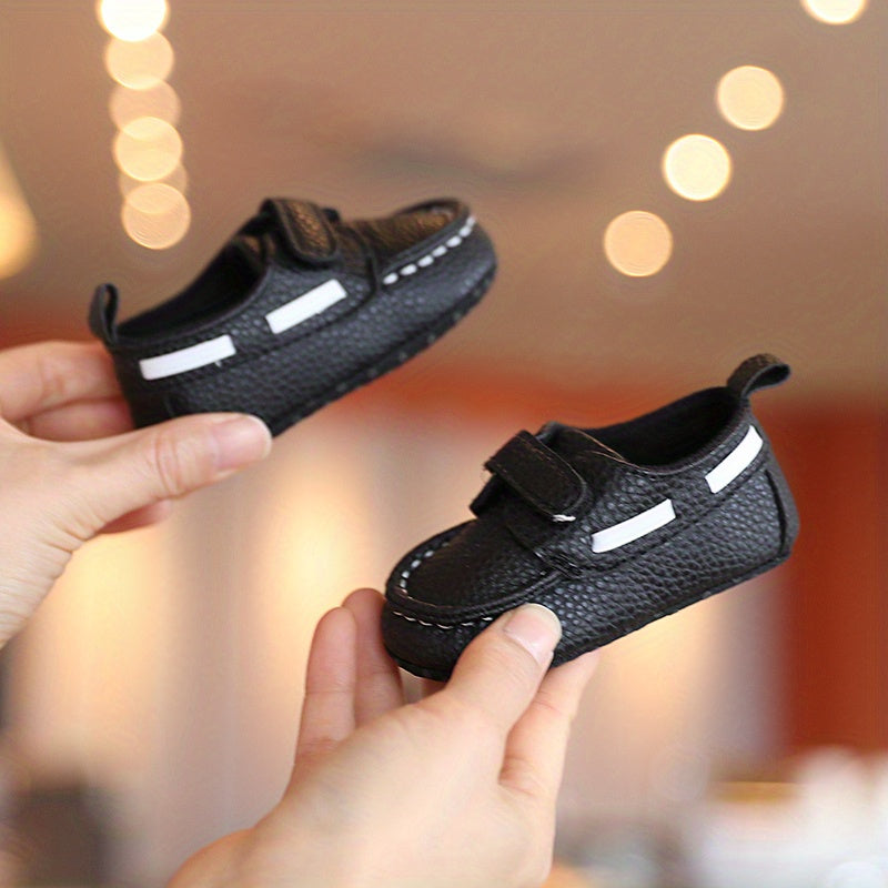 First Walker Shoes, Lightweight Hook And Loop Fastener Shoes For Baby Boys Toddler Infant Newborn Kids