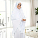 Stylish Khimar Hijab Headscarf - Soft, Thin, Breathable, Windproof, and Sunscreen - Elegant Pullover Design for Women's Daily Wear and Outdoor Activities