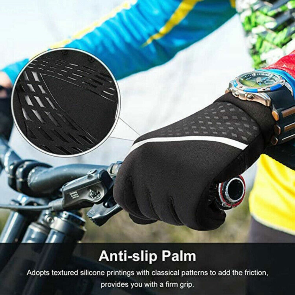 STONESKY Anti-slip Running Cycling Sports Gloves Touch Screen Gloves Winter Gloves US