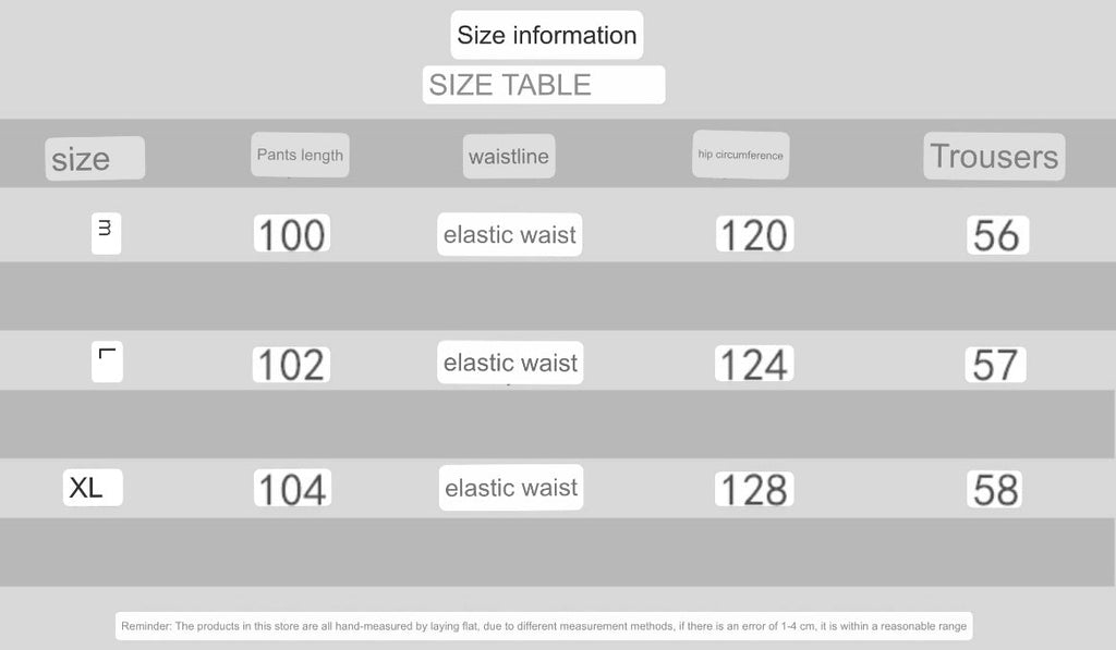 goosudu Shawn Solid Color Retro High Waist Straight Wide Leg Multi-Pocket Loose Casual Pants