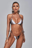 goosudu Angie Leopard Bikini - White