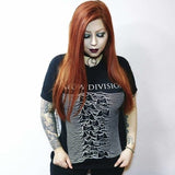 woloong sunfiz YF Nothing Kills You.Like Your Mind Letter Printed New Arrival Black Female Tee T-Shirt Casual Funny Dark Harajuku Tee