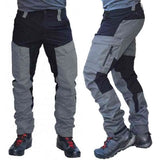 Men Fashion Color Block Multi Pockets Sports Long Cargo Pants Work Trousers Men's Tactical Work Out Quick Dry Pants cargo pants H1223