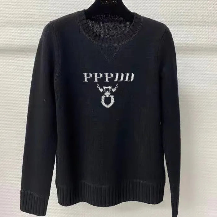 Designer Sweater women sweaters jumper Embroidery Print sweater Knitted claic Knitwear Autumn winter keep warm jumpers mens design